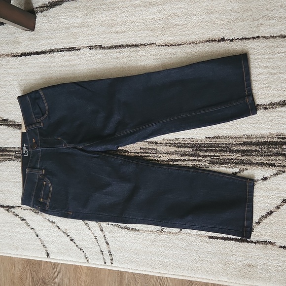 LOFT Cropped Jeans - NWT - Picture 1 of 5
